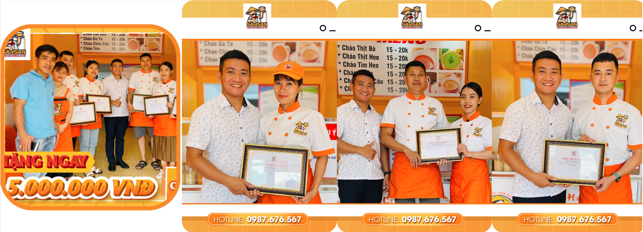 tiệm cháo dinh dưỡng cao cấp san san