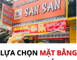 TẤT TẦN TẬT VỀ MẶT BẰNG KINH DOANH NGHÀNH CHÁO DINH DƯỠNG