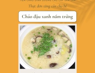 San San chia sẻ thực đơn cháo dinh dưỡng tăng cân cho bé biếng ăn