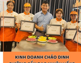 Kinh doanh cháo dinh dưỡng cần bao nhiêu vốn? Có nhiều không? San San giải đáp