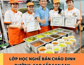 Học nghề bán cháo dinh dưỡng ở đâu Hà Nội?