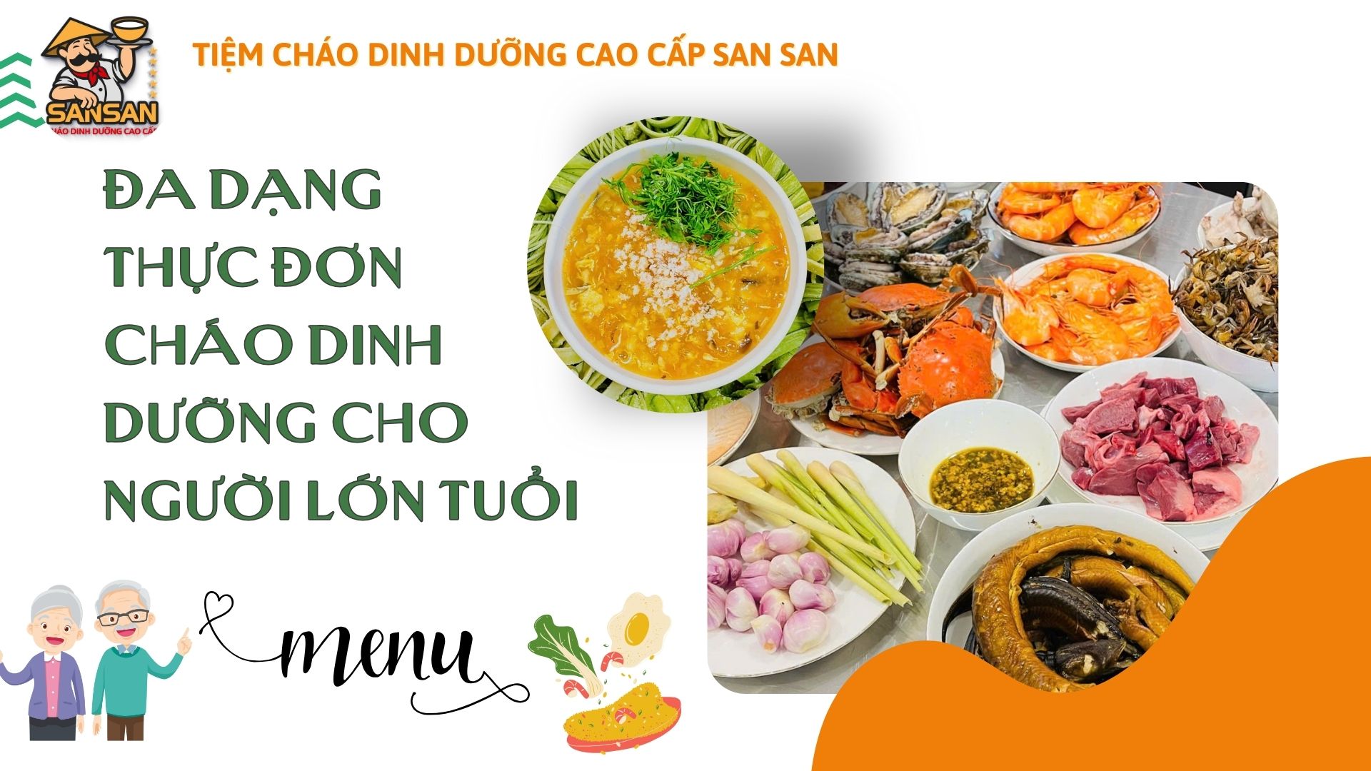 Đa Dạng Thực Đơn Cháo Dinh Dưỡng Cho Người Lớn Tuổi: Không Còn Nhàm Chán