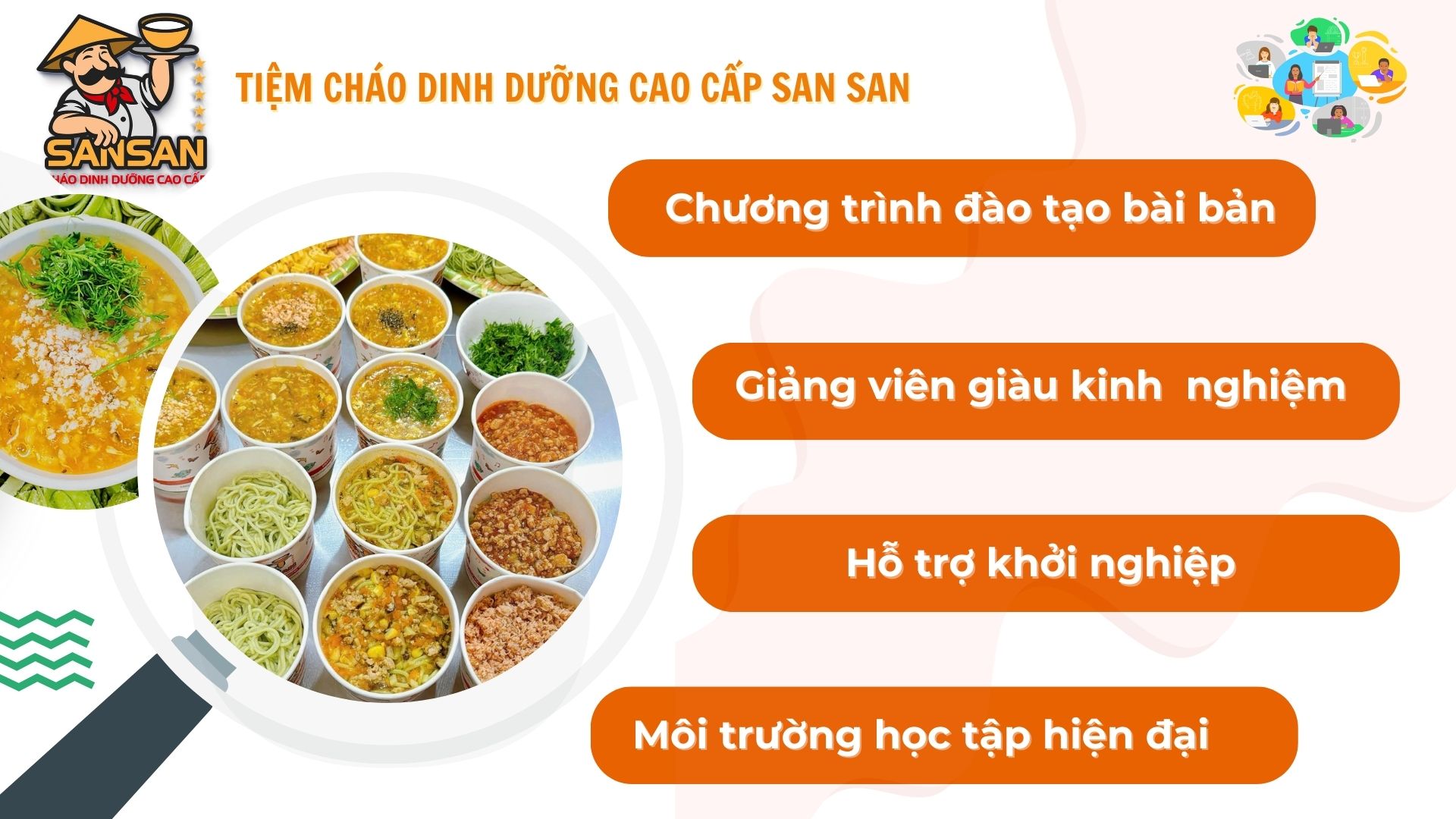 Muốn mở quán cháo? Học nấu cháo dinh dưỡng chuyên nghiệp ngay hôm nay