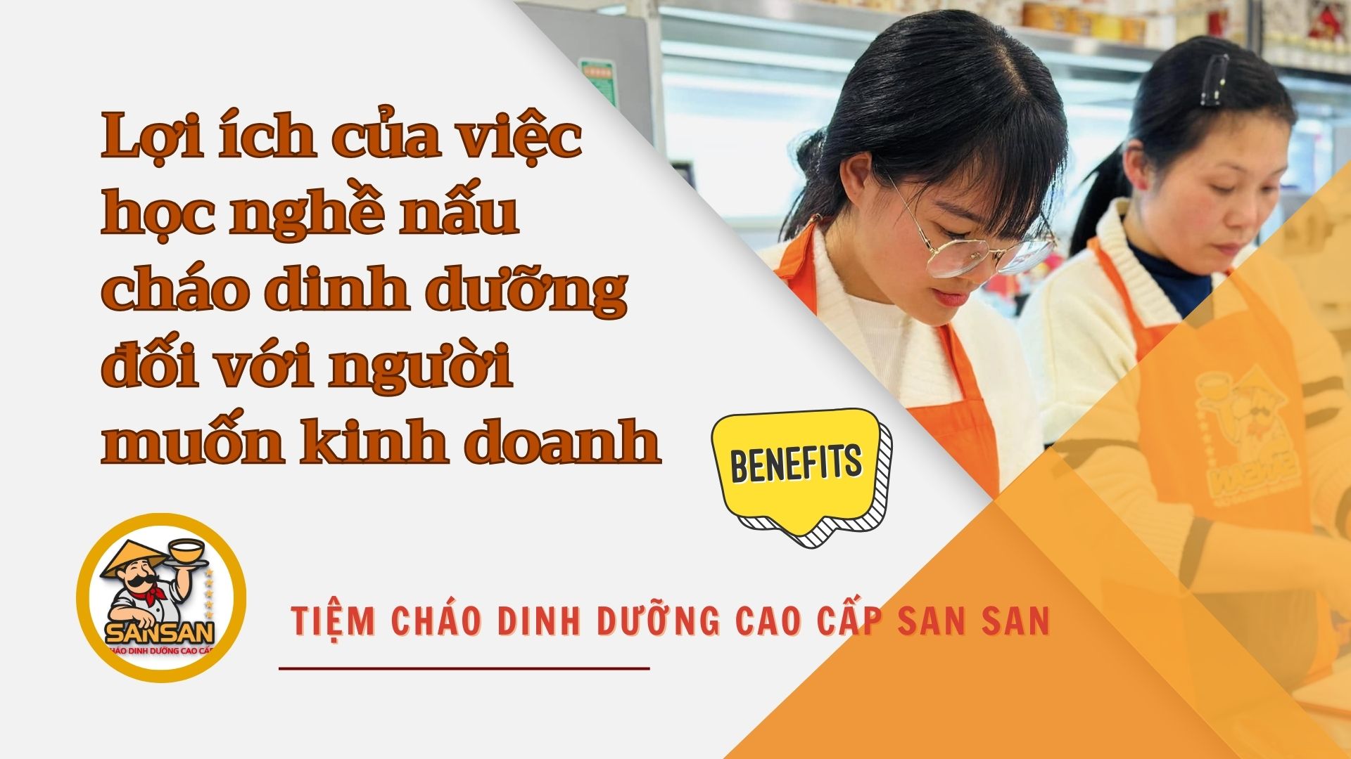 Lợi ích của học nghề nấu cháo dinh dưỡng với người muốn kinh doanh
